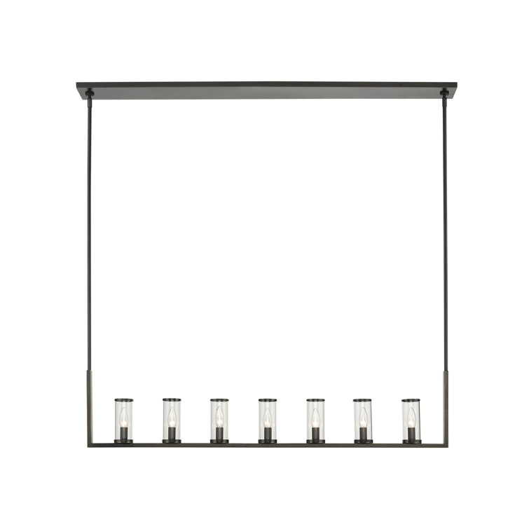 Alora Revolve 47'' Urban Bronze Polished Nickel Indoor/Outdoor Pendant Light