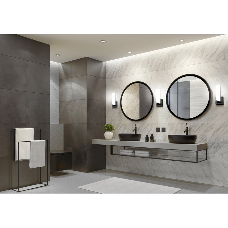 Elizabeth Chrome 11.5" Minimalist LED Wall Sconce