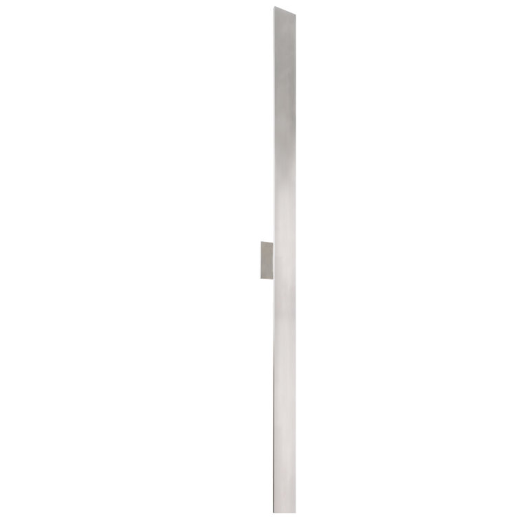 Vesta Brushed Nickel 72" Dimmable LED Wallchiere