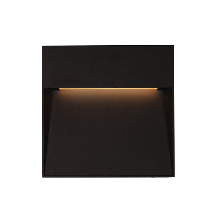 Casa Black Aluminum 6.75" LED Outdoor Wall Sconce