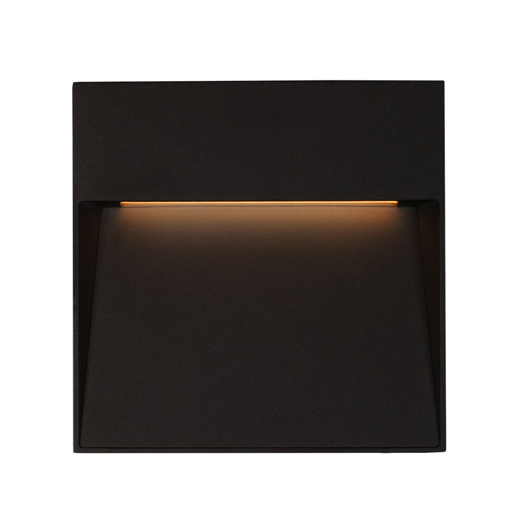 Casa Black Aluminum 6.75" LED Outdoor Wall Sconce