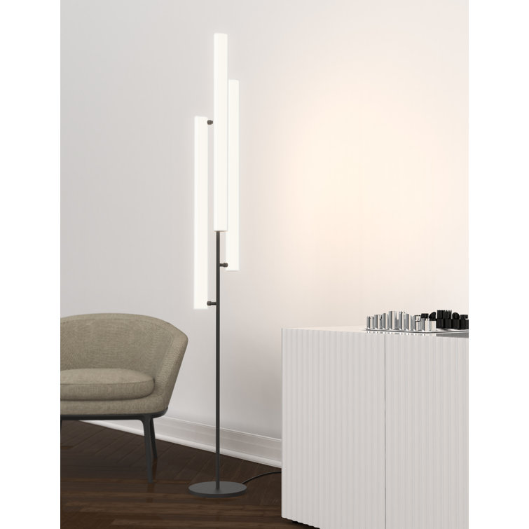 Gramercy 70'' Black LED Elegance Column Floor Lamp