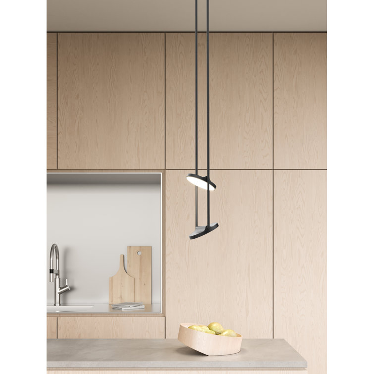Novel Black Aluminum LED Pendant Light