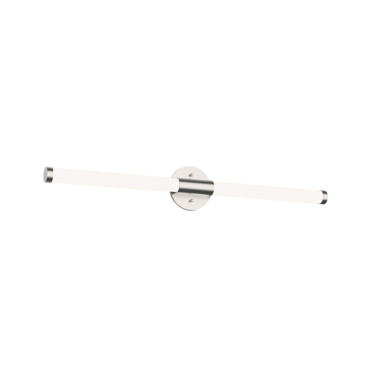 Akari Brushed Nickel Dimmable LED Vanity Light