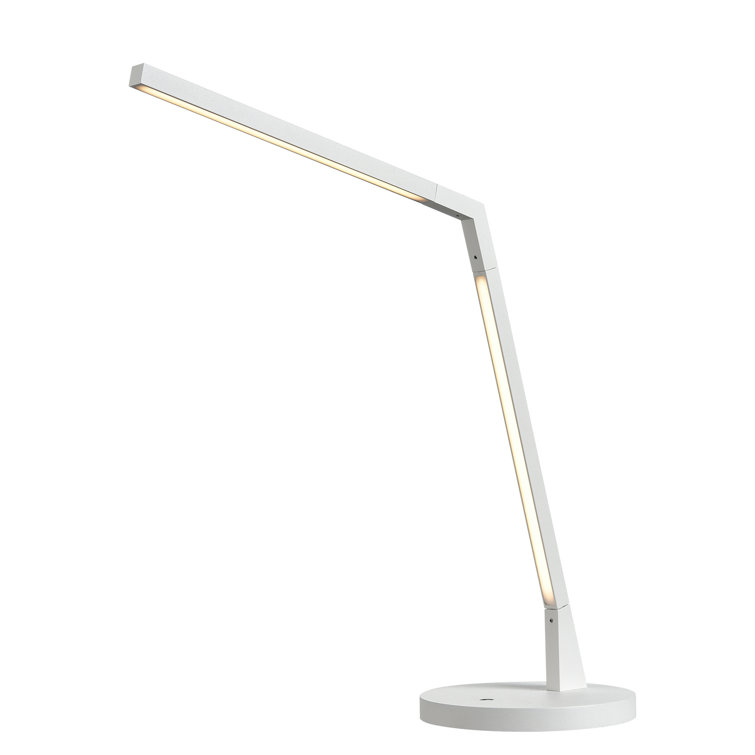 White Adjustable Aluminum LED Desk Lamp