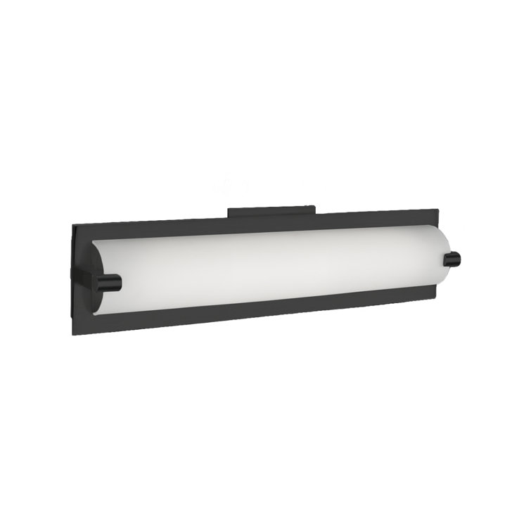 Lighthouse Black 18" Dimmable LED Vanity Light Bar
