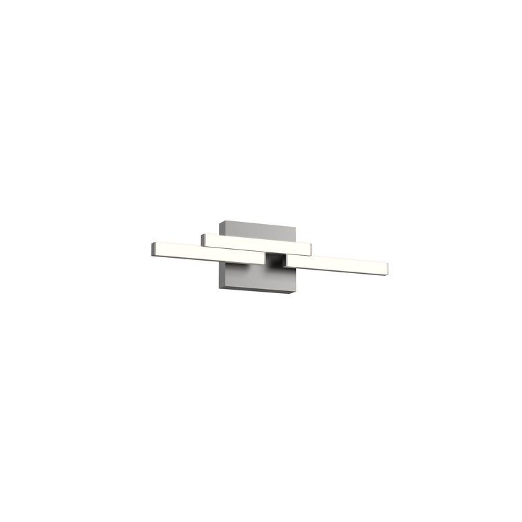 Brushed Nickel 18" Dimmable LED Bath Vanity Light