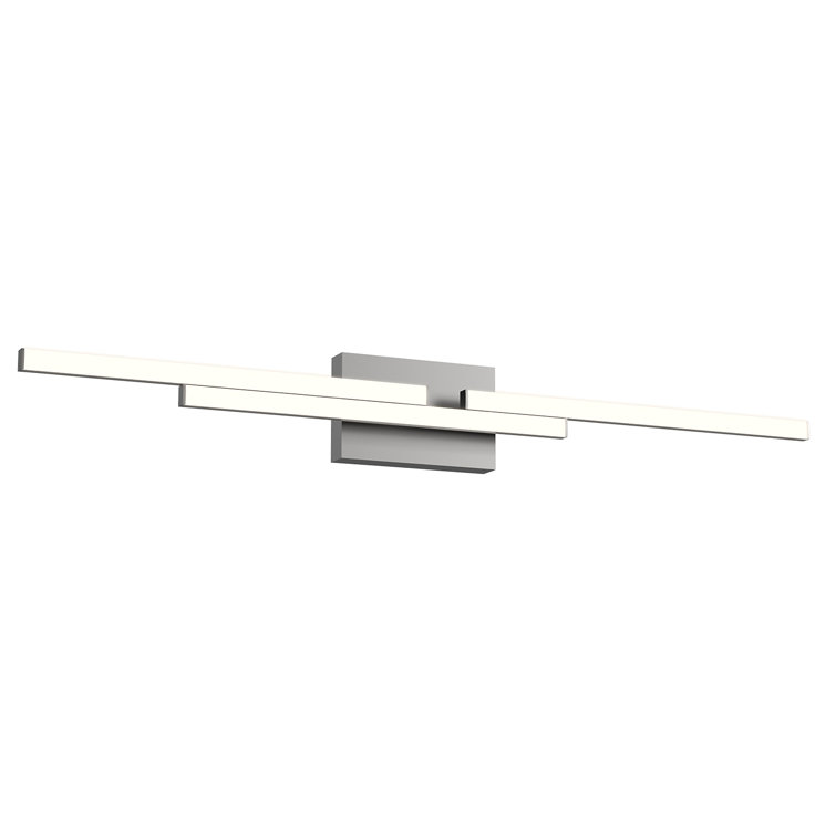 Anello Minor Sleek 38" Dimmable LED Bath Bar in Brushed Nickel