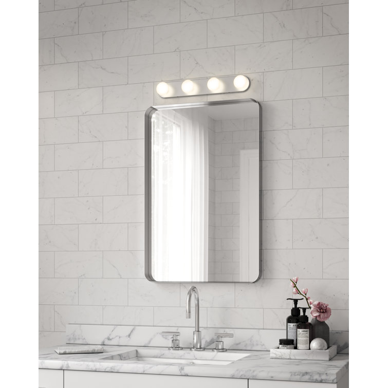 Rezz 16" Chrome Dimmable LED Bath Bar