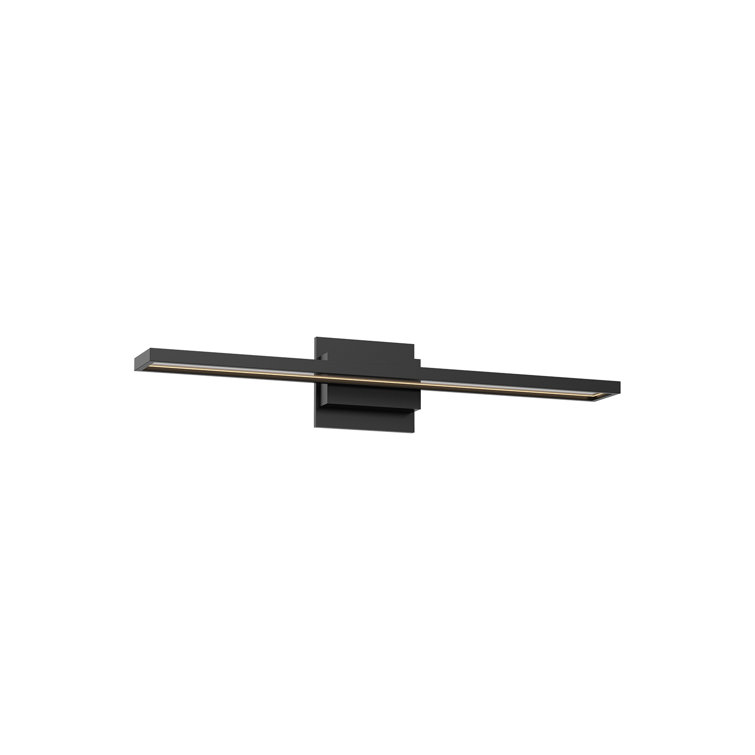Black Dimmable LED Bathroom Vanity Light Bar