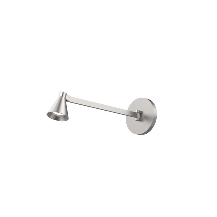 Brushed Nickel Dimmable LED Wall Sconce