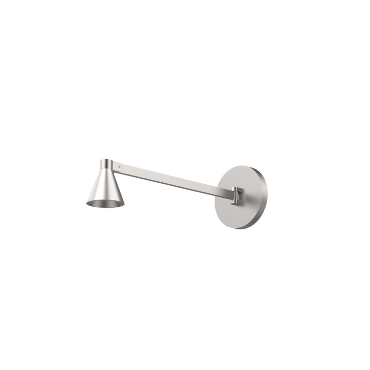 Brushed Nickel Dimmable LED Wall Sconce