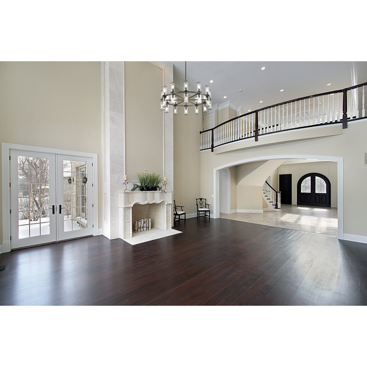 Elixir Bronze and Crystal 24-Light Wagon Wheel Chandelier