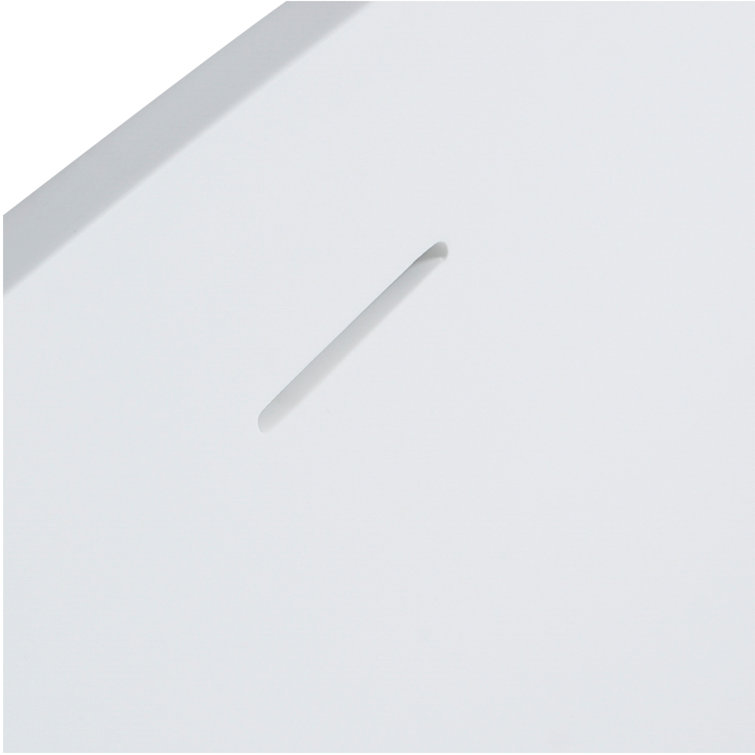 Matte White 59'' Freestanding Solid Surface Soaking Bathtub