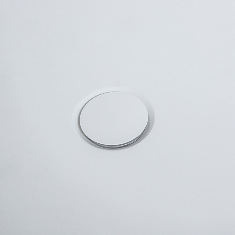 Matte White 59'' Freestanding Solid Surface Soaking Bathtub