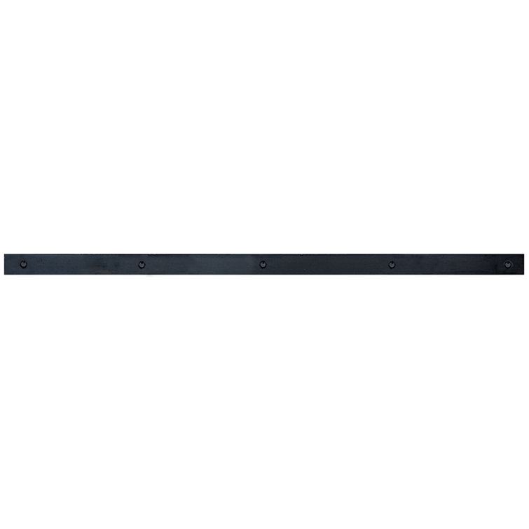 Black Standard Single Barn Door Track