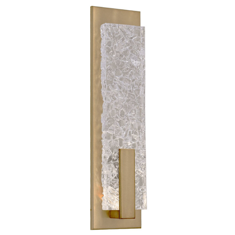 Dimmable Brass and Bronze Artisan Wall Sconce