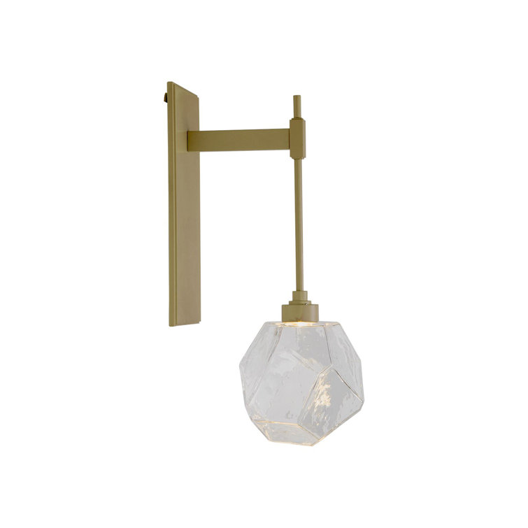 Gem Tempo 17.9'' Gilded Brass Dimmable LED Wall Sconce