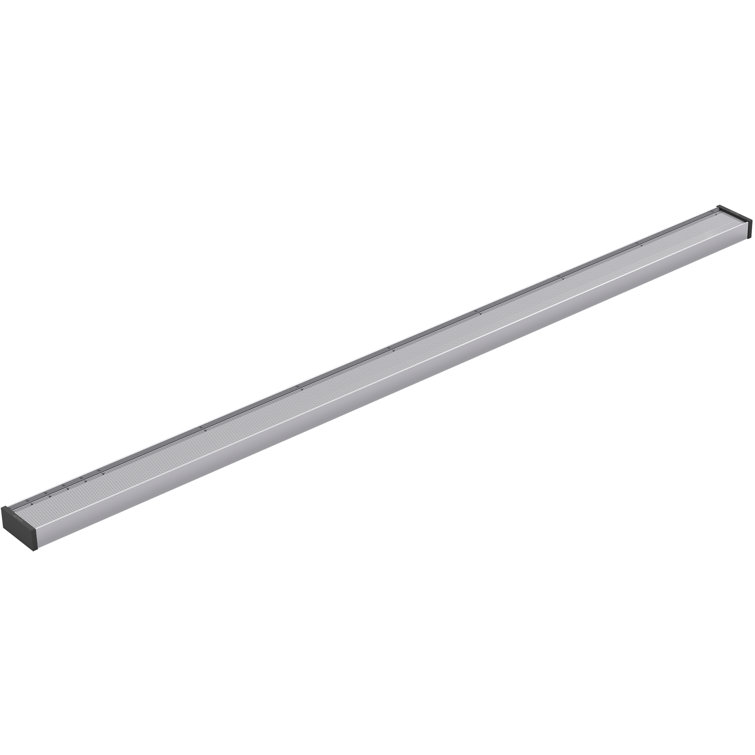 Bright Silver 2-1/2" x 48" Linear Shower Drain Grate