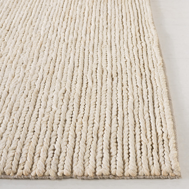 Hand-Knotted Birch & Cotton Blend 8' x 10' Area Rug