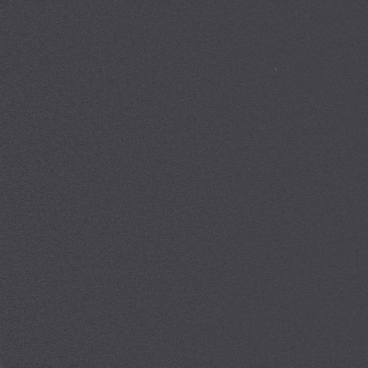 Charcoal Polyester Thermal Blackout Curtain Panel 40" x 84"