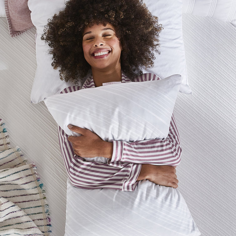 King White Gel Memory Foam Cooling Pillow Set