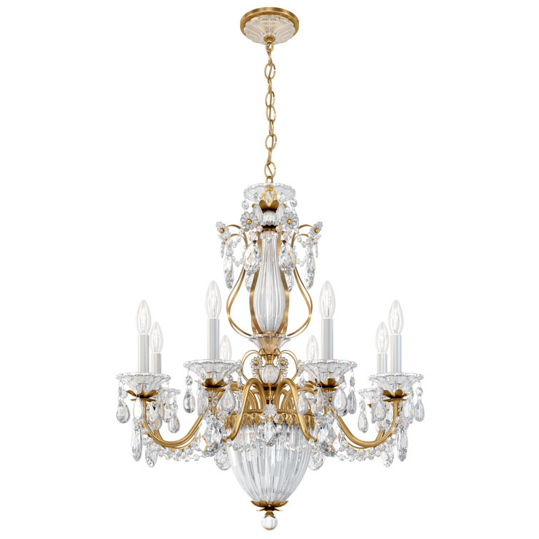 Heirloom Gold Bagatelle 11-Light Traditional Crystal Chandelier