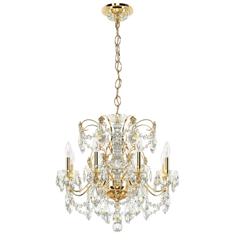 Aurelia Heritage 8-Light Crystal Glass Chandelier