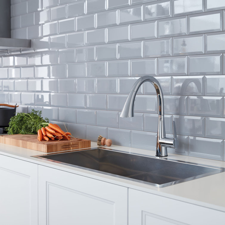 16" Stainless Steel Pull-Down Spray Kitchen Faucet