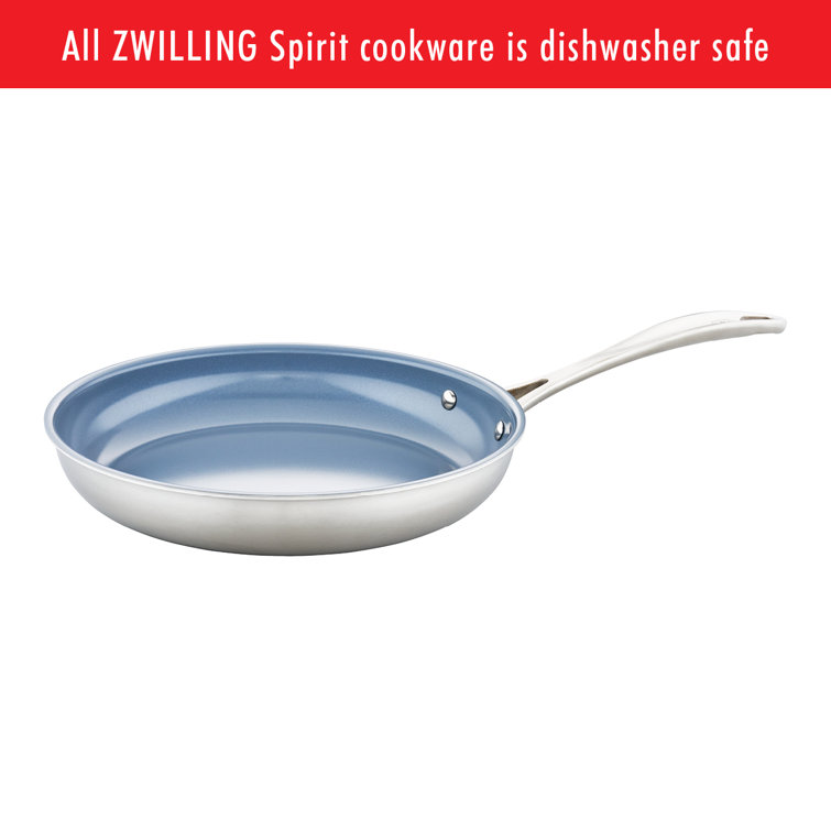 10-Piece Stainless Steel Ceramic Nonstick Cookware Set