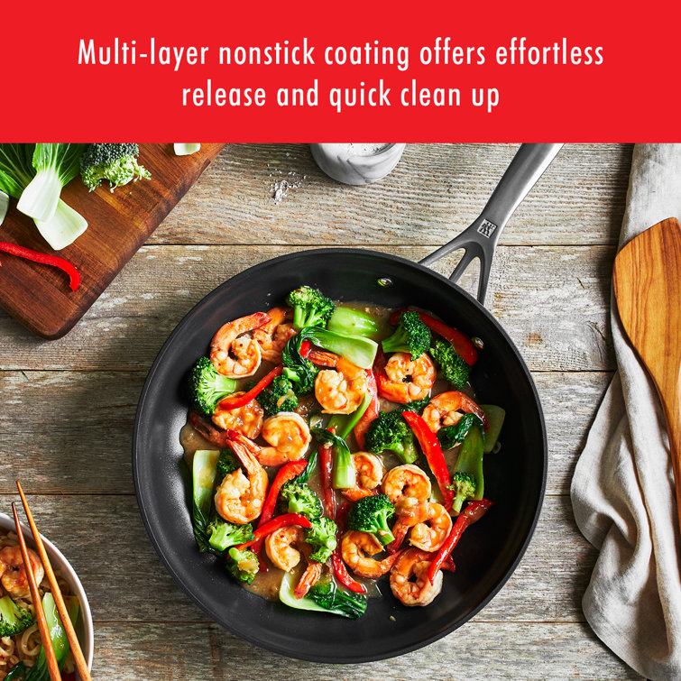 Zwilling Motion 10-Piece Black Aluminum Nonstick Cookware Set
