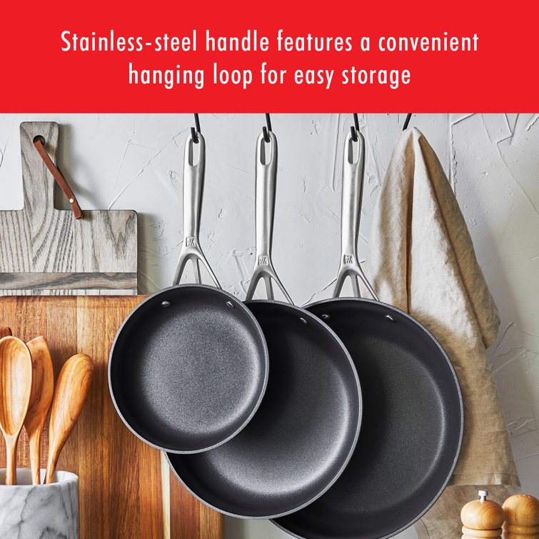 Zwilling Motion 10-Piece Black Aluminum Nonstick Cookware Set