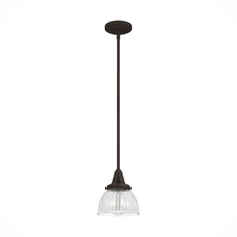 Cypress Grove 13" Onyx Bengal Chrome Bowl Pendant with LED