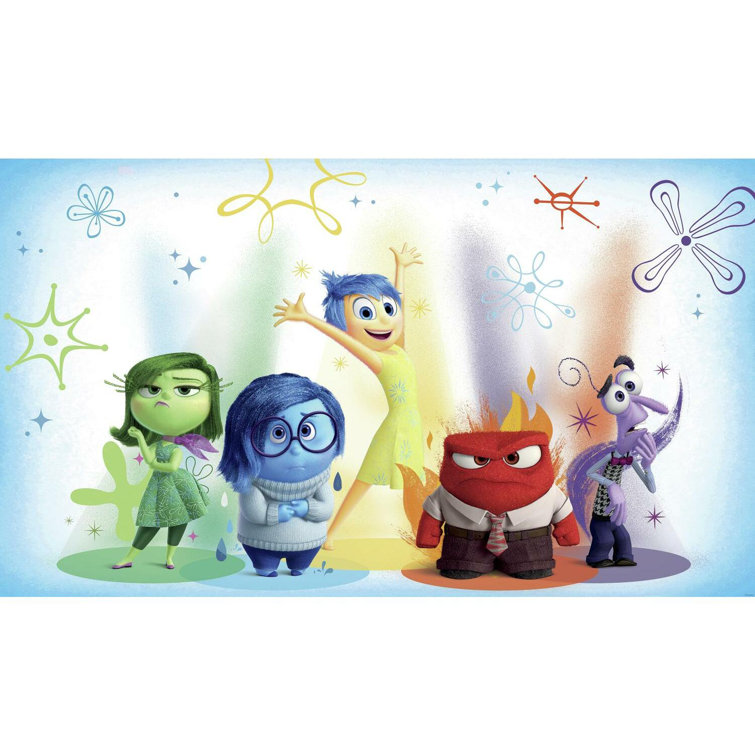 Inside Out XL Prepasted Wall Mural with Disney Characters