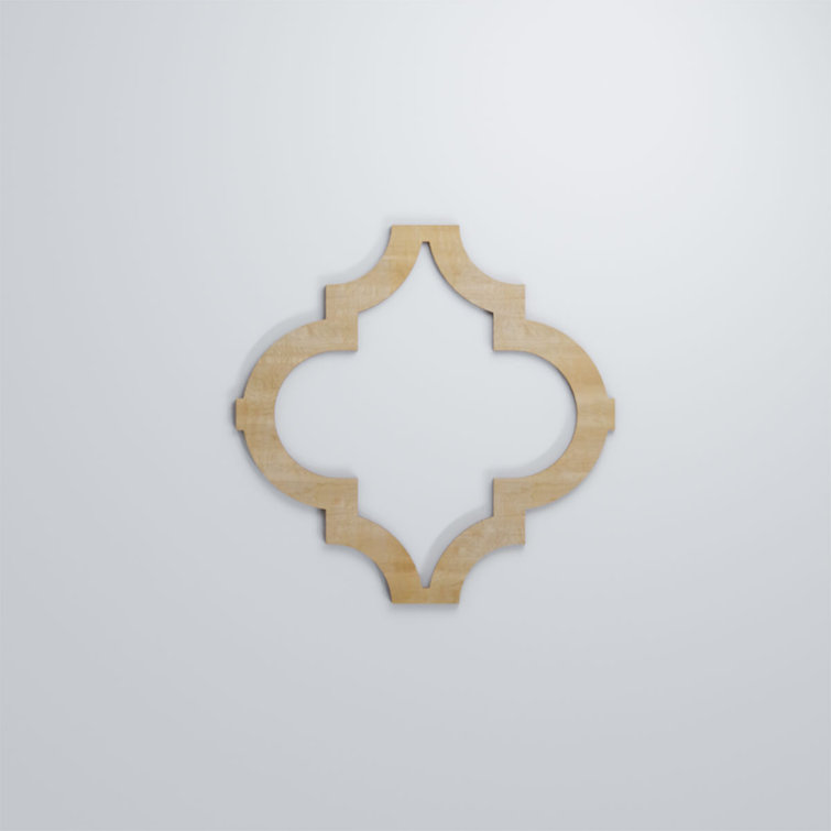 Birch 15" x 15" Decorative Fretwork Wall Panel