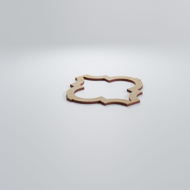 Birch 15" x 15" Decorative Fretwork Wall Panel