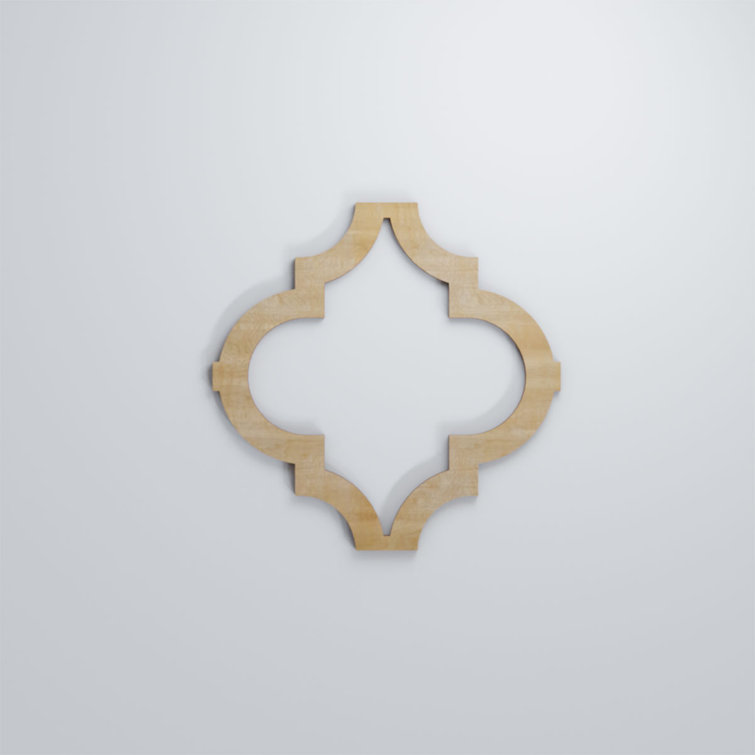 Birch 15" x 15" Decorative Fretwork Wall Panel