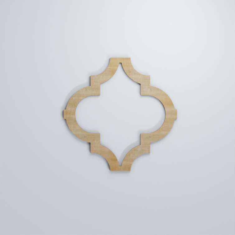 Birch 15" x 15" Decorative Fretwork Wall Panel