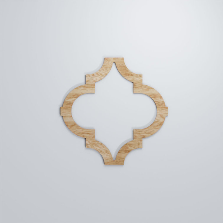 Birch 15" x 15" Decorative Fretwork Wall Panel