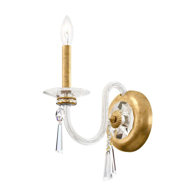 Savannah Heirloom Gold Dimmable Direct Wired Wall Sconce