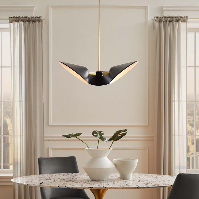 Journey 30.5" Black Metal LED Pendant Light