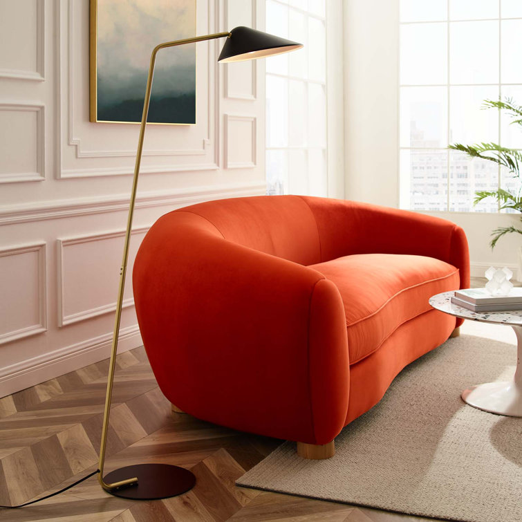 Journey Adjustable Black Standing Floor Lamp, 30"x59"