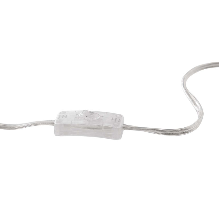 White 19" Metal Swing Arm Wall Sconce with Dimmable Feature