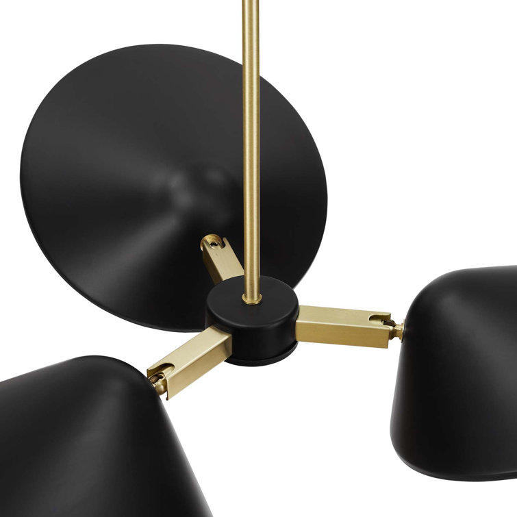 Journey 30.5" Black Metal LED Pendant Light
