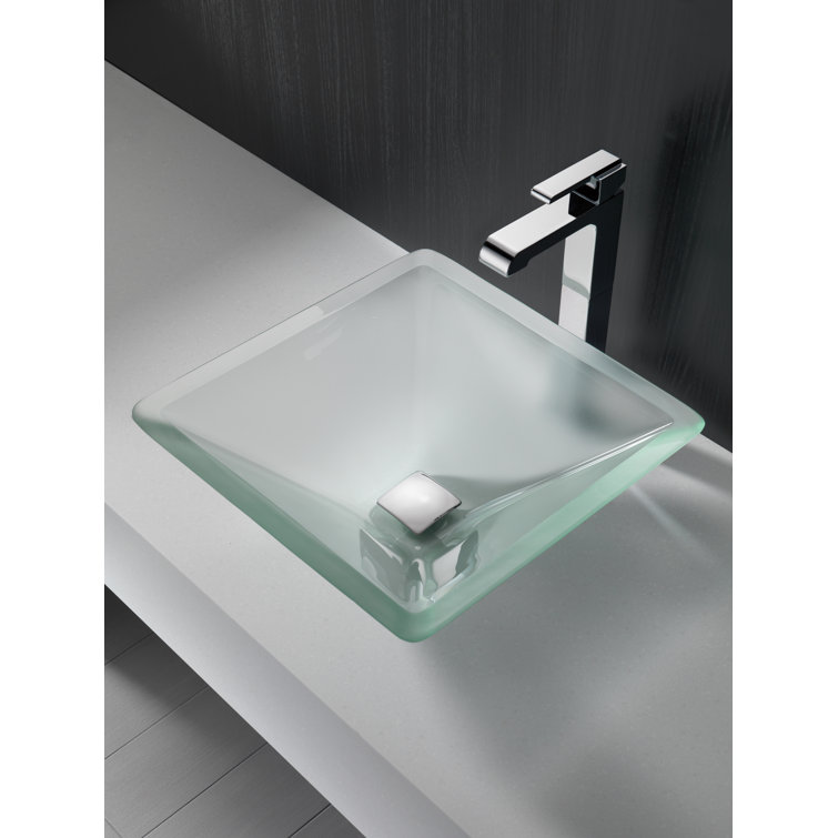 Sleek Contemporary Chrome Single Hole Vessel Faucet