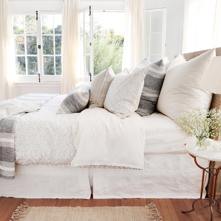 June Reversible King Cotton Duvet Cover