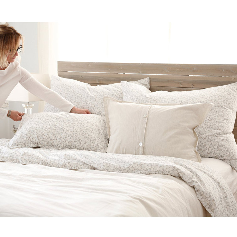 June Reversible King Cotton Duvet Cover