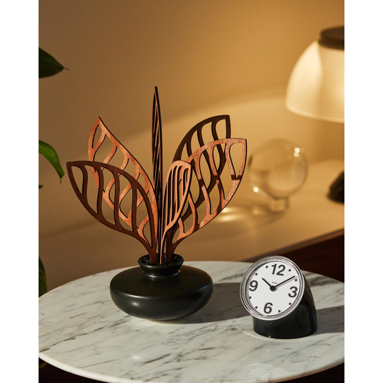 Mahogany Leaf Reed Diffuser with Black Base
