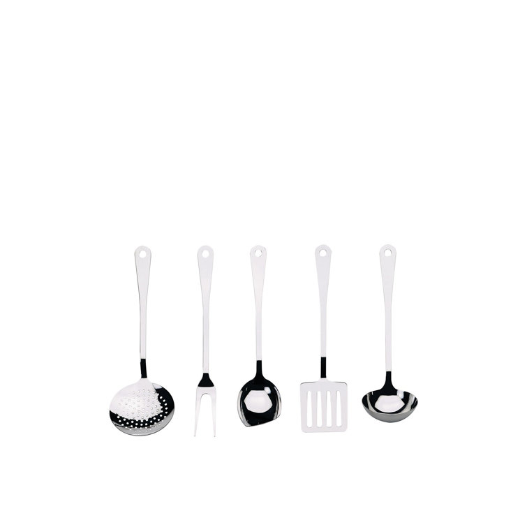Jasper Morrison Stainless Steel 5-Piece Kitchen Utensil Set