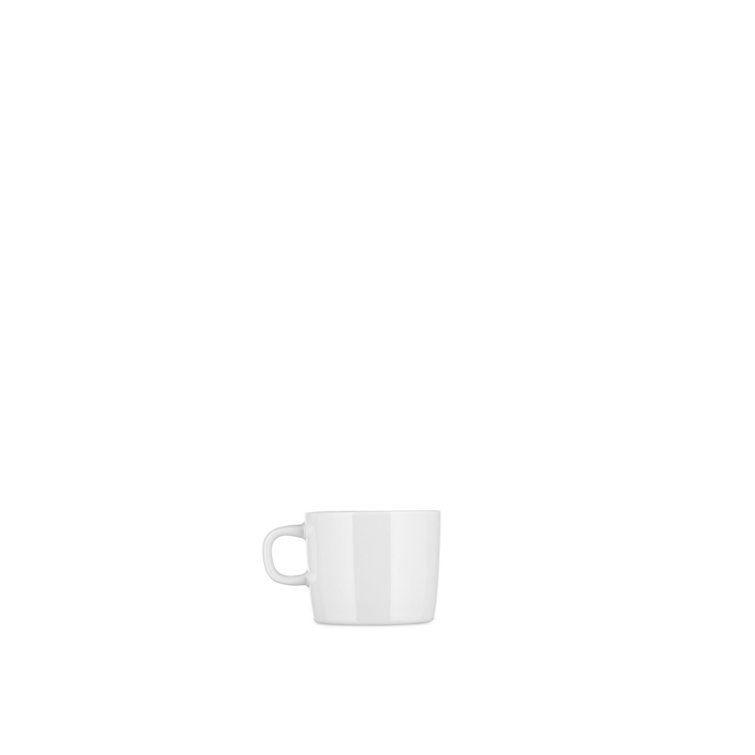 White Porcelain Mocha Cup Set of 4